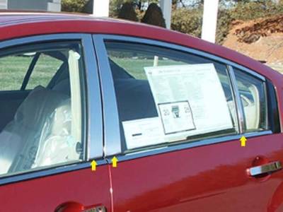 Quality Automotive Accessories - Quality Automotive PP24541 Pillar Post Kit for Nissan Maxima