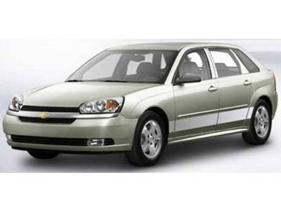 Quality Automotive Accessories - QAA TH44107 Stainless Rocker Panel Trim 8Pc for 04-07 Chevy Malibu Maxx