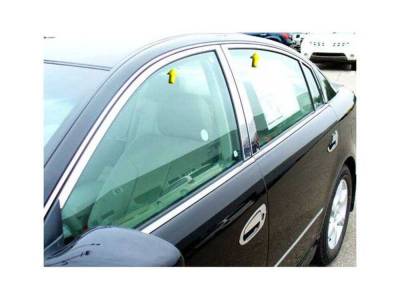 Quality Automotive Accessories - Quality Automotive WP22551 Window Accent Package for 02-06 Nissan Altima