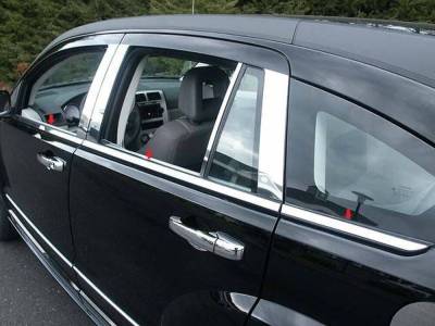Quality Automotive Accessories - Quality Automotive WS47950 Window Sill Accent Kit for Dodge Caliber