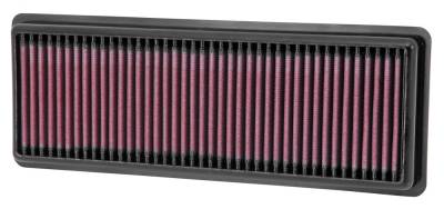 K&N - K&N 33-2487 High-Flow Replacement Air Filter for 12-19 Fiat 500