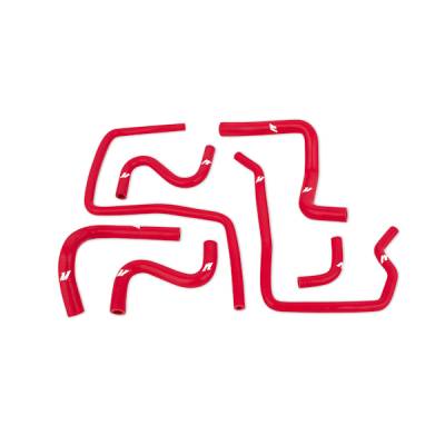 Mishimoto - Mishimoto MMHOSE-SUB-ANC4RD Red Silicone Hoses