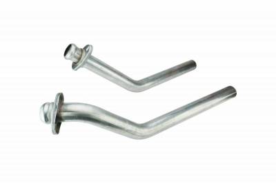 Pypes Performance Exhaust - Pypes DFM10S 2.5" Stainless Steel Downpipes for 67-69 Ford Mustang