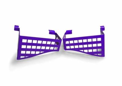 Steinjager - Steinjager Wheel Well Storage Baskets-Purple for Wrangler JK 4DR J0053792