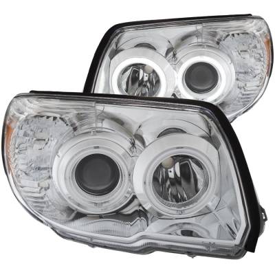 Anzo USA - Anzo USA Projector Headlight Set w/CCFL Halo Chrome for 4Runner 111321
