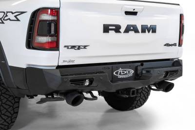 Addictive Desert Designs - Addictive Desert Designs R620011370103 Bomber Rear Bumper for 21-22 RAM 1500 TRX