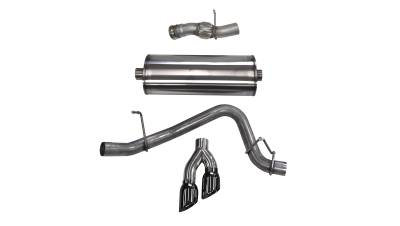 Corsa Performance - Corsa Performance 14826BLK Sport Cat-Back Exhaust System