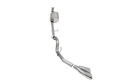 Corsa Performance - Corsa Performance 21157 3.0" Cat-Back Single Side Exit 21-24 F150 V8 145.4" WB