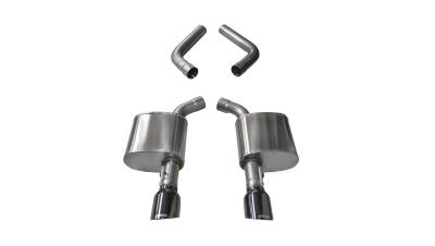 Corsa Performance - Corsa Performance 21019BLK 4.5" Sport Exhaust System for 15-18 Charger 6.4L