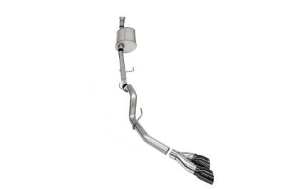 Corsa Performance - Corsa Perf 21157BLK 3.0" Cat-Back Single Side Exit Blk 21-24 F150 V8 145.4" WB