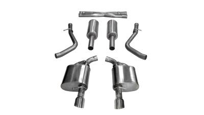Corsa Performance - Corsa Performance 21004 Xtreme Cat-Back Exhaust System for 17-22 300/Charger
