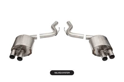 Corsa Performance - Corsa Performance 21098 Xtreme Axle-Back Exhaust System for 15-20 Mustang