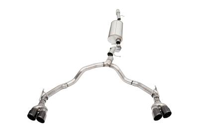 Corsa Performance - Corsa Performance 21129BLK Sport Cat-Back Exhaust System for 21-23 Tahoe/Yukon