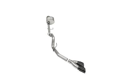 Corsa Performance - Corsa Performance 21142BLK Xtreme Cat-Back Exhaust System for 21-25 Ford F150