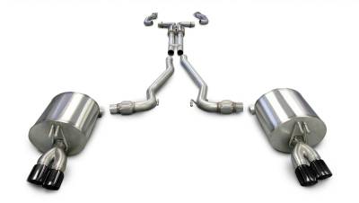 Corsa Performance - Corsa Performance 14950BLK Sport Cat-Back Exhaust System for 08-09 G8