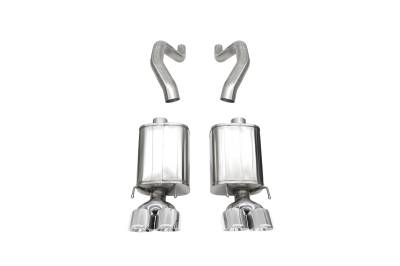 Corsa Performance - Corsa Performance 21077 Xtreme Axle-Back Exhaust System for 06-13 Corvette