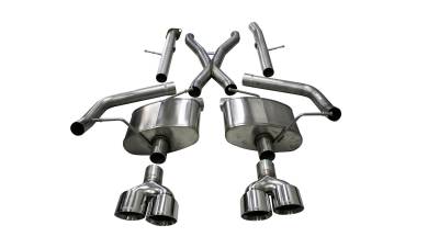 Corsa Performance - Corsa Performance 21052 2.75" Xtreme Cat-Back Exhaust for 18-20 Grand C WK2