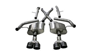 Corsa Performance - Corsa Performance 21052BLK Xtreme Cat-Back Exhaust System