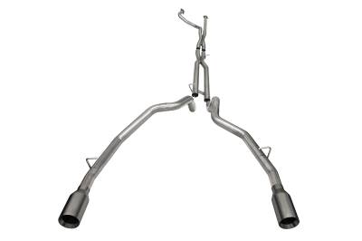 Corsa Performance - Corsa Perf 21190GNM 3.0" Cat-Back DRE w/5.0" Single Tips for 21-24 RAM 1500 TRX