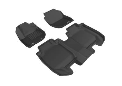 3D MAXpider - 3D MAXpider L1HD08501509 KAGU Floor Mat for 16-22 HR-V