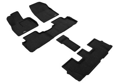 3D MAXpider - 3D MAXpider L1HY10104709 ELEGANT Floor Mat for 20-25 Hyundai Palisade