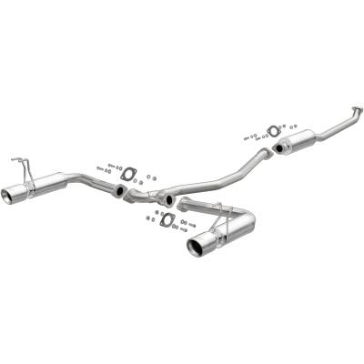 MagnaFlow Exhaust Products - MagnaFlow 19365 Street Series Stainless Cat-Back System for 16-20 Honda Civic