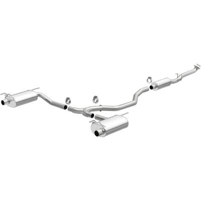 MagnaFlow Exhaust Products - MagnaFlow 19393 Street Series Stainless Cat-Back System for 18-22 Honda Accord