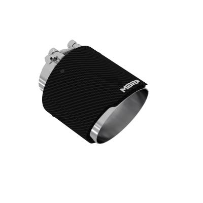 MBRP Exhaust - MBRP Exhaust T5184CF Tip 5" OD Out 3" ID Dual Wall CF T304