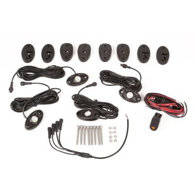Rugged Ridge - Rugged Ridge 11232.40 Light Rock Crawler 4Pc White Harness for 07-18 Wrangler JK