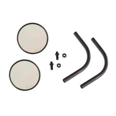 Rugged Ridge - Rugged Ridge 11025.25 Trail Mirror Kit Round Pair 18-21 Jeep Wrangler/Gladiator