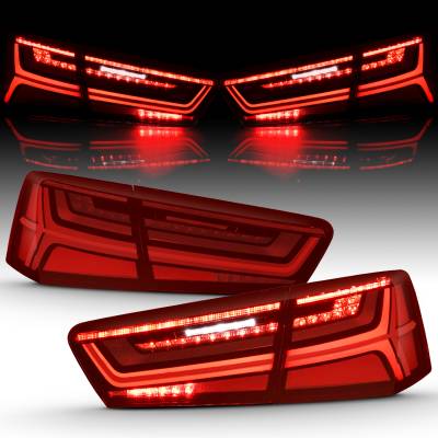 Anzo USA - Anzo USA 321353 Taillight Assembly for 12-15 Audi A6 A6 Quattro S6