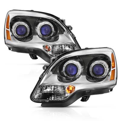 Anzo USA - Anzo USA 111476 Crystal Headlight Set for 07-12 GMC Acadia