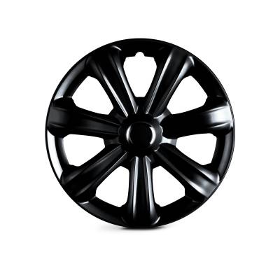 Winjet - Winjet CHB-5088-BL-14 14" Wheel Cover Hubcaps 4Pc Black