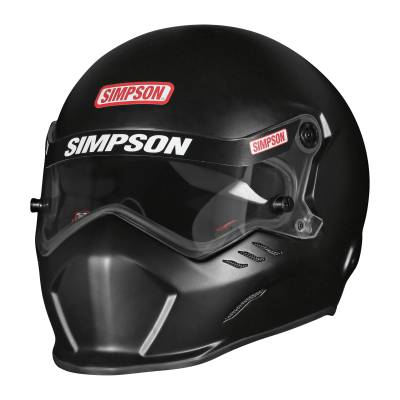 Simpson Safety - Simpson Safety 9290028 Kingsnake SA2025 Medium Racing Helmet Matte Black