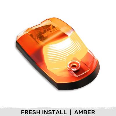 Recon - Recon 264342AMHPAMX LED Cab Roof Light EACH Amber/Amber 17-25 Super Duty