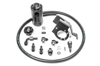 RADIUM Engineering - RADIUM Engineering 20-1562-FL Catch Can Kit PCV 09-15 Cadillac CTS-V Fluid Lock