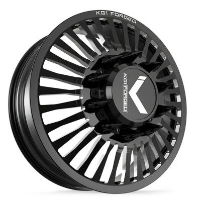 KG1 Wheels - KG1 Wheels KD051 Vegas 22x8.25 10x285 145mm Gloss Black/Milled KD051F2282528GPM