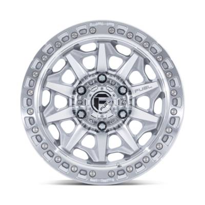 Fuel 1PC - Fuel Off Road D883 COVERT 17x9 6x135 1mm Silver/Machined D88317908950