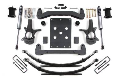 BDS Suspension - BDS Suspension BDS798FS 6" Suspension Lift Kit for 07-13 Silverado/Sierra 1500