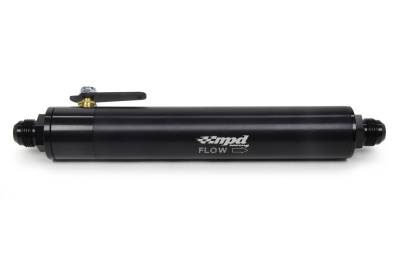 MPD RACING - MPD RACING MPD72412 Fuel Filter -12 w/Shut Off 100 Micron SS