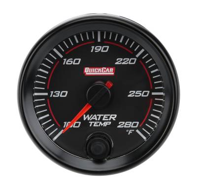 QUICKCAR RACING PRODUCTS - QuickCar Racing Products QRP69-006 Redline Gauge Water Temperature