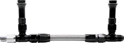 Allstar Performance - Allstar Performance ALL26166 Fuel Line Kit 9-5/16" Std Holley Black