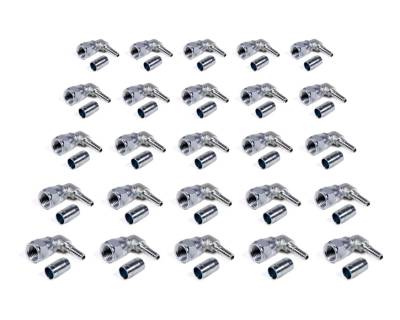 Allstar Performance - Allstar Performance ALL50542-25 Components for -4 90-DEG 25pk