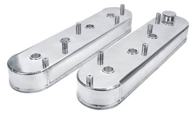 Allstar Performance - Allstar Performance ALL26211 Valve Covers LS Fab Aluminum w/Coil Mount