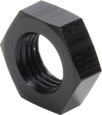 Allstar Performance - Allstar Performance ALL50099-10 Bulkhead Nuts Black -4 Black 10Pc