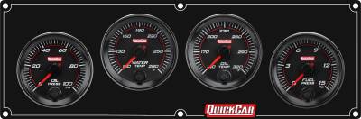 QUICKCAR RACING PRODUCTS - QuickCar Racing Products QRP69-4021 Redline 4-1 Gauge Panel OP/WT/OT/FP