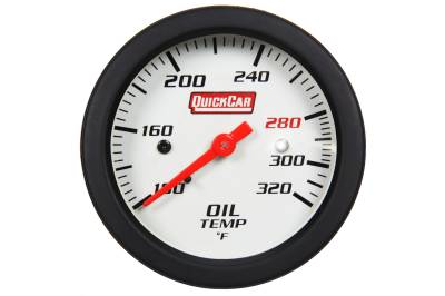 QUICKCAR RACING PRODUCTS - QuickCar Racing Products QRP611-7009 Extreme Gauge Oil Temperature