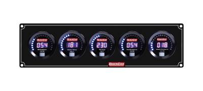 QUICKCAR RACING PRODUCTS - QuickCar Racing Products QRP67-5032 Digital 5 Gauge Panel OP/WT/OT/FP100/WP