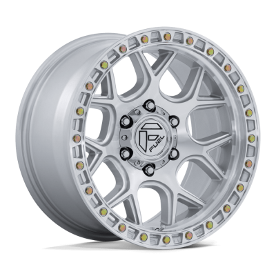 Fuel 1PC - Fuel Off Road FC908 PUMA 17x9 6x5.5 1mm Gloss Silver/Machined FC908SD17906801