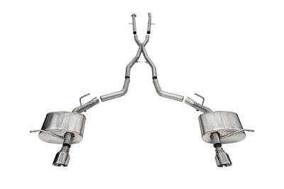 Corsa Performance - Corsa Performance 21186 Xtreme Cat-Back Exhaust System for 11-25 Dodge Durango